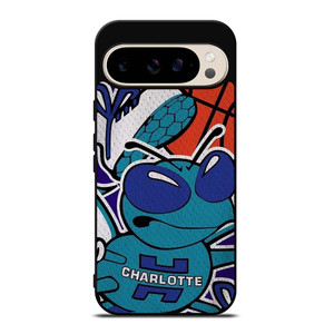 CHARLOTTE HORNETS BASKTEBALL TEAM LOGO Google Pixel 9 Pro Case Cover