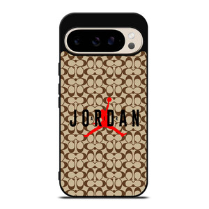 COACH NEW YORK AIR JORDAN BROWN Google Pixel 9 Pro Case Cover COACH NEW YORK AIR JORDAN BROWN Google Pixel 9 Pro Case Cover