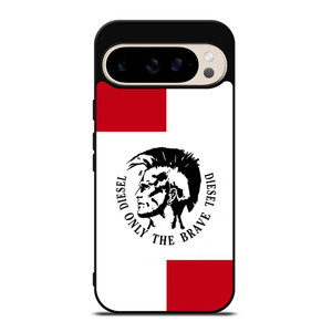 DIESEL ONLY THE BRAVE Google Pixel 9 Pro Case Cover DIESEL ONLY THE BRAVE Google Pixel 9 Pro Case Cover