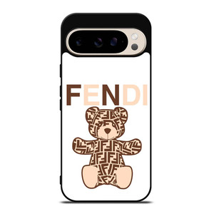FENDI ROMA BROWN BEAR Google Pixel 9 Pro Case Cover