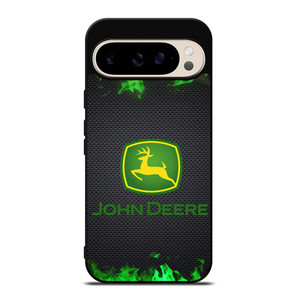 JOHN DEERE TRACTOR LOGO GREEN FIRE Google Pixel 9 Pro Case Cover