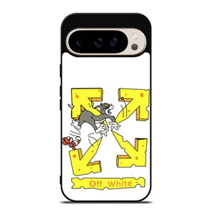 OFF WHITE TOM AND JERRY Google Pixel 9 Pro Case Cover
