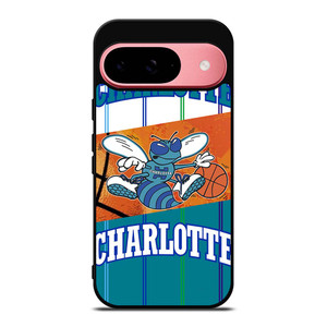 CHARLOTTE HORNETS BASKTEBALL LOGO Google Pixel 9 Case Cover CHARLOTTE HORNETS BASKTEBALL LOGO Google Pixel 9 Case Cover