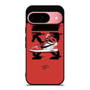 OFF WHITE NIKE AIR JORDAN Google Pixel 9 Case Cover OFF WHITE NIKE AIR JORDAN Google Pixel 9 Case Cover
