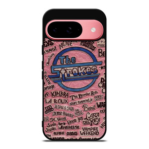 THE STROKES AND FAMOUS BAND LOGO Google Pixel 9 Case Cover THE STROKES AND FAMOUS BAND LOGO Google Pixel 9 Case Cover