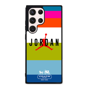 COACH NEW YORK AIR JORDAN STRIPE Samsung Galaxy S23 Ultra Case Cover COACH NEW YORK AIR JORDAN STRIPE Samsung Galaxy S23 Ultra Case Cover