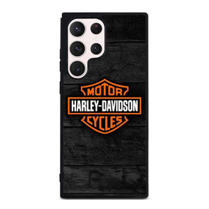 HARLEY DAVIDSON MOTORCYCLE WOODEN LOGO Samsung Galaxy S23 Ultra Case Cover