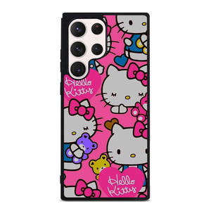 HELLO KITTY CAT PINK Samsung Galaxy S23 Ultra Case Cover HELLO KITTY CAT PINK Samsung Galaxy S23 Ultra Case Cover