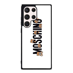 MOSCHINO BEAR LOGO Samsung Galaxy S23 Ultra Case Cover