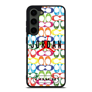 COACH NEW YORK AIR JORDAN COLORFUL Samsung Galaxy S23 Plus Case Cover