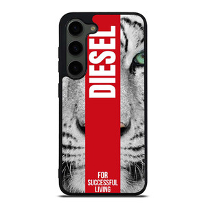DIESEL CLOTHING TIGER Samsung Galaxy S23 Plus Case Cover DIESEL CLOTHING TIGER Samsung Galaxy S23 Plus Case Cover