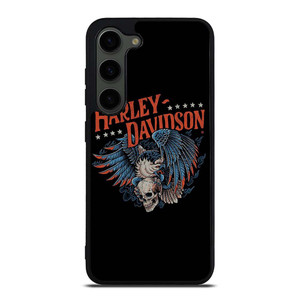 HARLEY DAVIDSON LOGO SKULL EAGLE Samsung Galaxy S23 Plus Case Cover HARLEY DAVIDSON LOGO SKULL EAGLE Samsung Galaxy S23 Plus Case Cover