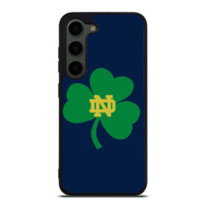 NOTRE DAME FIGHTING IRISH CLOVER LOGO Samsung Galaxy S23 Plus Case Cover NOTRE DAME FIGHTING IRISH CLOVER LOGO Samsung Galaxy S23 Plus Case Cover