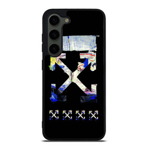 OFF WHITE CLOTHING ART LOGO Samsung Galaxy S23 Plus Case Cover