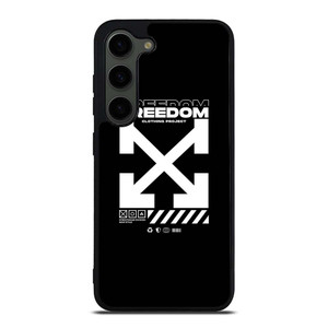 OFF WHITE CLOTHING FREEDOM Samsung Galaxy S23 Plus Case Cover