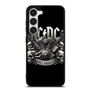 ACDC AC DC HARLEY DAVIDSON LOGO Samsung Galaxy S23 Case Cover ACDC AC DC HARLEY DAVIDSON LOGO Samsung Galaxy S23 Case Cover