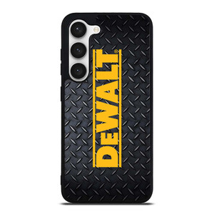 DEWALT TOOLS LOGO METAL Samsung Galaxy S23 Case Cover DEWALT TOOLS LOGO METAL Samsung Galaxy S23 Case Cover