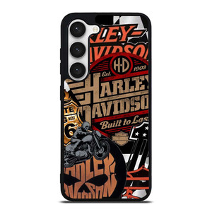 HARLEY DAVIDSON MOTORCYCLE LOGO COLLAGE Samsung Galaxy S23 Case Cover HARLEY DAVIDSON MOTORCYCLE LOGO COLLAGE Samsung Galaxy S23 Case Cover
