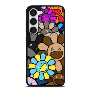 KAWS X TAKASHI MURAKAMI FLOWER Samsung Galaxy S23 Case Cover KAWS X TAKASHI MURAKAMI FLOWER Samsung Galaxy S23 Case Cover