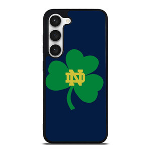 NOTRE DAME FIGHTING IRISH CLOVER LOGO Samsung Galaxy S23 Case Cover NOTRE DAME FIGHTING IRISH CLOVER LOGO Samsung Galaxy S23 Case Cover