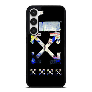 OFF WHITE CLOTHING ART LOGO Samsung Galaxy S23 Case Cover OFF WHITE CLOTHING ART LOGO Samsung Galaxy S23 Case Cover