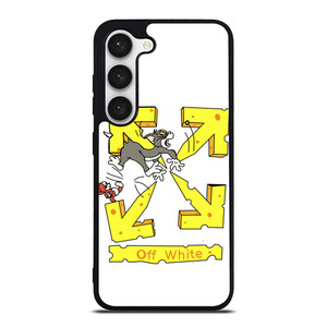 OFF WHITE TOM AND JERRY Samsung Galaxy S23 Case Cover