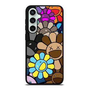 KAWS X TAKASHI MURAKAMI FLOWER Samsung Galaxy S23 FE Case Cover