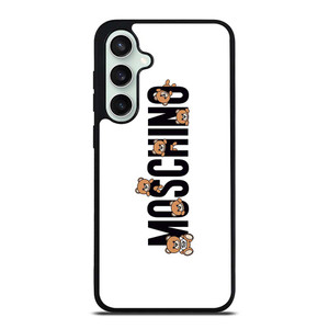 MOSCHINO BEAR LOGO Samsung Galaxy S23 FE Case Cover MOSCHINO BEAR LOGO Samsung Galaxy S23 FE Case Cover