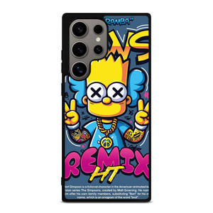 KAWS X BART SIMPSONS Samsung Galaxy S24 Ultra Case Cover KAWS X BART SIMPSONS Samsung Galaxy S24 Ultra Case Cover