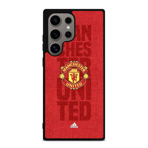 MANCHESTER UNITED FC LOGO ADIDAS Samsung Galaxy S24 Ultra Case Cover MANCHESTER UNITED FC LOGO ADIDAS Samsung Galaxy S24 Ultra Case Cover