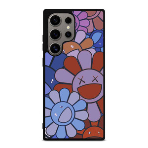 TAKASHI MURAKAMI FLOWER X KAWS Samsung Galaxy S24 Ultra Case Cover