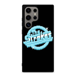 THE STROKES BAND PIXEL LOGO Samsung Galaxy S24 Ultra Case Cover THE STROKES BAND PIXEL LOGO Samsung Galaxy S24 Ultra Case Cover