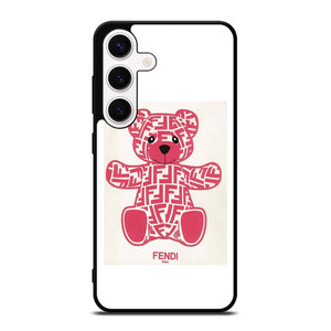 FENDI ROMA PINK BEAR Samsung Galaxy S24 Case Cover FENDI ROMA PINK BEAR Samsung Galaxy S24 Case Cover