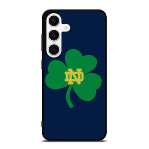 NOTRE DAME FIGHTING IRISH CLOVER LOGO Samsung Galaxy S24 Case Cover NOTRE DAME FIGHTING IRISH CLOVER LOGO Samsung Galaxy S24 Case Cover