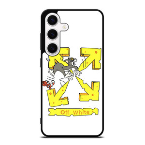 OFF WHITE TOM AND JERRY Samsung Galaxy S24 Case Cover OFF WHITE TOM AND JERRY Samsung Galaxy S24 Case Cover