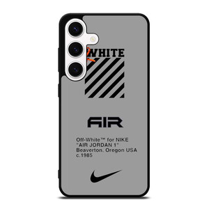 OFF WHITE X AIR JORDAN Samsung Galaxy S24 Case Cover