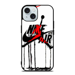 AIR JORDAN NIKE LOGO MELTING iPhone 15 Case Cover