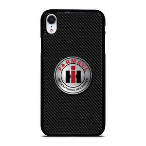 CASE IH INTERNATIONAL HARVESTER CARBON iPhone XR Case Cover CASE IH INTERNATIONAL HARVESTER CARBON iPhone XR Case Cover