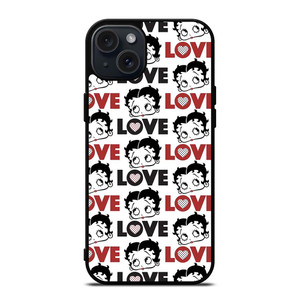 BETTY BOOP LOVE iPhone 15 Plus Case Cover BETTY BOOP LOVE iPhone 15 Plus Case Cover
