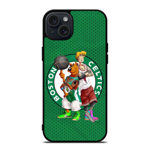 BOSTON CELTICS LOGO SCOOBY DOO iPhone 15 Plus Case Cover