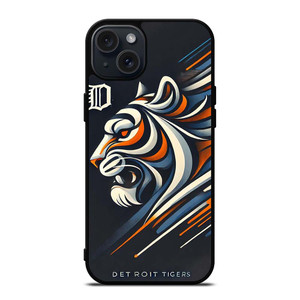 DETROIT TIGERS LOGO ART iPhone 15 Plus Case Cover DETROIT TIGERS LOGO ART iPhone 15 Plus Case Cover