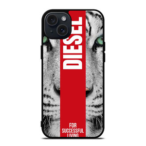 DIESEL CLOTHING TIGER iPhone 15 Plus Case Cover