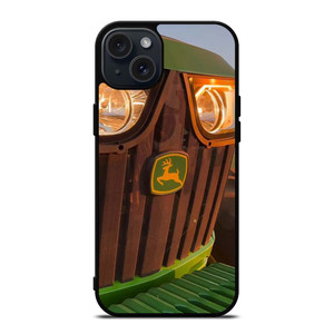 JOHN DEERE LOGO TRACTOR EMBLEM iPhone 15 Plus Case Cover JOHN DEERE LOGO TRACTOR EMBLEM iPhone 15 Plus Case Cover