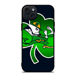 NOTRE DAME FIGHTING IRISH ICON LOGO iPhone 15 Plus Case Cover
