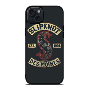 SLIPKNOT DES MOINES SINCE 1995 iPhone 15 Plus Case Cover SLIPKNOT DES MOINES SINCE 1995 iPhone 15 Plus Case Cover