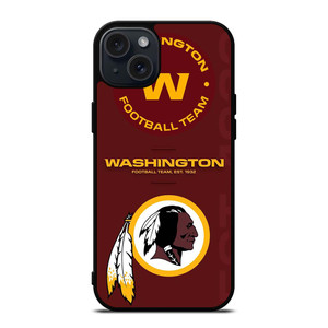 WASHINGTON REDSKINS LOGO FOOTBALL TEAM iPhone 15 Plus Case Cover