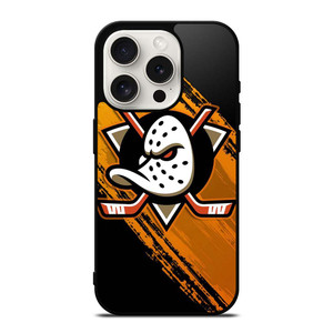 ANAHEIM DUCKS HOCKEY TEAM LOGO iPhone 15 Pro Case Cover