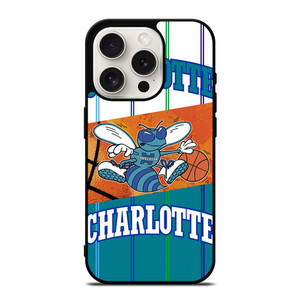 CHARLOTTE HORNETS BASKTEBALL LOGO iPhone 15 Pro Case Cover