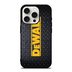 DEWALT TOOLS LOGO METAL iPhone 15 Pro Case Cover