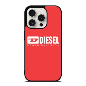 DIESEL LOGO DENIM DIVISION iPhone 15 Pro Case Cover